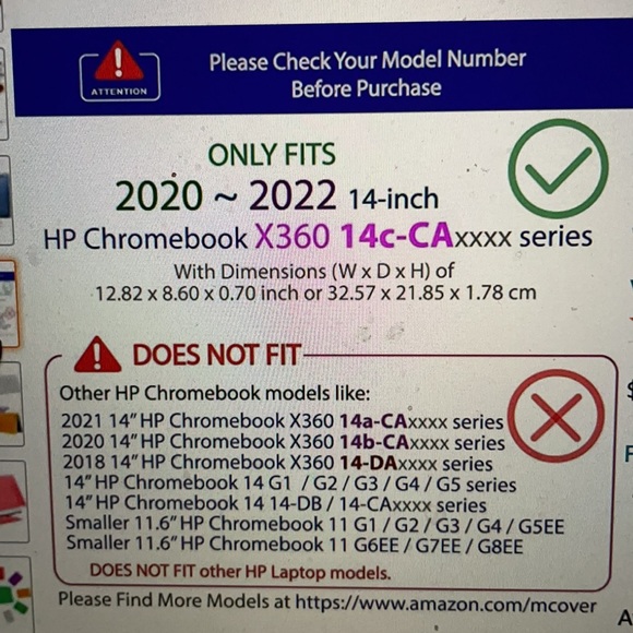 14" HP Chromebook Case - Picture 3 of 5